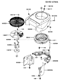 Page D Diagram and Parts List for FH601V DS24 Kawasaki Engine