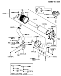 Page A Diagram and Parts List for FH641V DS27 Kawasaki Engine