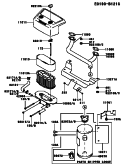 Page A Diagram and Parts List for FH641V FS01 Kawasaki Engine