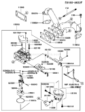 Page B Diagram and Parts List for FH641V DS10 Kawasaki Engine