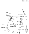 Page G Diagram and Parts List for FH641V FS25 Kawasaki Engine