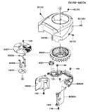 Page D Diagram and Parts List for FH641V FS50 Kawasaki Engine