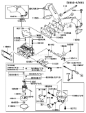 Page B Diagram and Parts List for FH641V FS21 Kawasaki Engine
