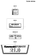 Page H Diagram and Parts List for FH641V FS21 Kawasaki Engine