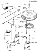 Page F Diagram and Parts List for FH641V GS06 Kawasaki Engine