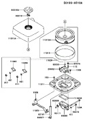 Page A Diagram and Parts List for FH680D AS08 Kawasaki Engine
