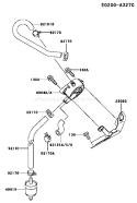 Page G Diagram and Parts List for FH680D AS05 Kawasaki Engine