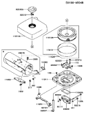 Page A Diagram and Parts List for FH680D BS06 Kawasaki Engine