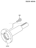 Page J Diagram and Parts List for FH680D BS06 Kawasaki Engine