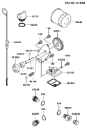 Page I Diagram and Parts List for FH680D BS06 Kawasaki Engine