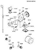 Page I Diagram and Parts List for FH601D AS06 Kawasaki Engine