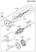 Page K Diagram and Parts List for FH680D DS08 Kawasaki Engine