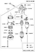 Page K Diagram and Parts List for FH680V AS40 Kawasaki Engine