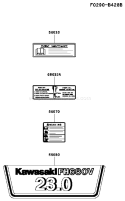 Page H Diagram and Parts List for FH680V AS40 Kawasaki Engine