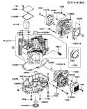 Page E Diagram and Parts List for FH680V BS19 Kawasaki Engine