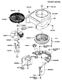 Page D Diagram and Parts List for FH680V AS36 Kawasaki Engine