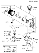 Page A Diagram and Parts List for FH680V BS38 Kawasaki Engine