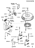 Part Location Diagram of 26031-7038 Kawasaki Harness