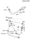 Page G Diagram and Parts List for FH601V BS01 Kawasaki Engine