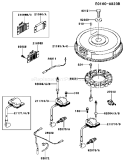 Page F Diagram and Parts List for FH680V CS05 Kawasaki Engine