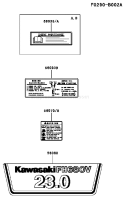 Page H Diagram and Parts List for FH680V AS06 Kawasaki Engine