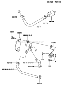 Page G Diagram and Parts List for FH680V AS08 Kawasaki Engine