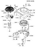Page D Diagram and Parts List for FH601V CS11 Kawasaki Engine