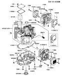 Page E Diagram and Parts List for FH680V CS11 Kawasaki Engine