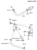 Page G Diagram and Parts List for FH680V CS11 Kawasaki Engine