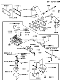 Page B Diagram and Parts List for FH680V CS28 Kawasaki Engine