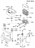 Page A Diagram and Parts List for FH601V DS09 Kawasaki Engine