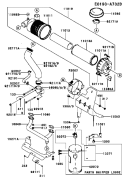 Page A Diagram and Parts List for FH680V CS22 Kawasaki Engine