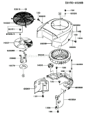 Page D Diagram and Parts List for FH680V ES09 Kawasaki Engine