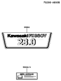 Page H Diagram and Parts List for FH680V AS10 Kawasaki Engine