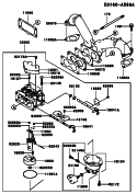 Page B Diagram and Parts List for FH680V ES12 Kawasaki Engine