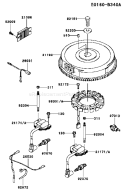 Page F Diagram and Parts List for FH680V ES22 Kawasaki Engine