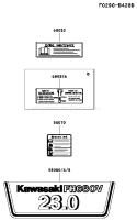 Page H Diagram and Parts List for FH680V DS27 Kawasaki Engine