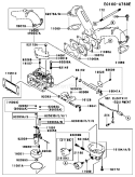 Page B Diagram and Parts List for FH680V ES29 Kawasaki Engine