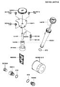 Page I Diagram and Parts List for FH680V ES29 Kawasaki Engine