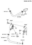 Page G Diagram and Parts List for FH601V DS24 Kawasaki Engine
