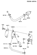 Page G Diagram and Parts List for FH601V GS06 Kawasaki Engine