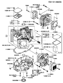 Page E Diagram and Parts List for FH680V GS24 Kawasaki Engine