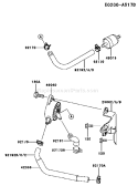 Page G Diagram and Parts List for FH680V HS07 Kawasaki Engine
