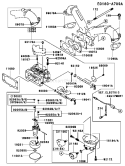 Page B Diagram and Parts List for FH680V HS12 Kawasaki Engine