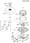Page A Diagram and Parts List for FH721D AS06 Kawasaki Engine