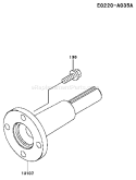 Page J Diagram and Parts List for FH721D AS06 Kawasaki Engine