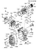 Page E Diagram and Parts List for FH721D AS06 Kawasaki Engine