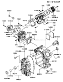 Page E Diagram and Parts List for FH721D AS07 Kawasaki Engine
