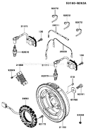 Page F Diagram and Parts List for FH721D AS11 Kawasaki Engine