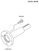 Page J Diagram and Parts List for FH721D BS08 Kawasaki Engine